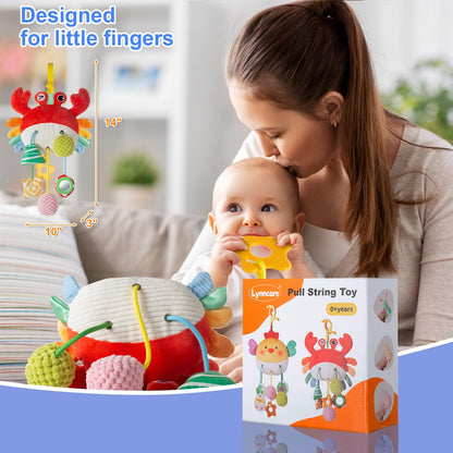 Lynncare Car Seat Toy, Stroller Toy with a Convenient Clip
