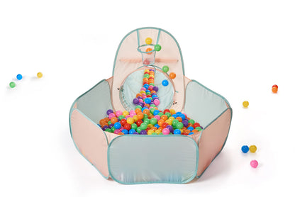 UTEX 3 in 1 Pop Up Play Tent with Ball Pit, Indoor/Outdoor Playhouse