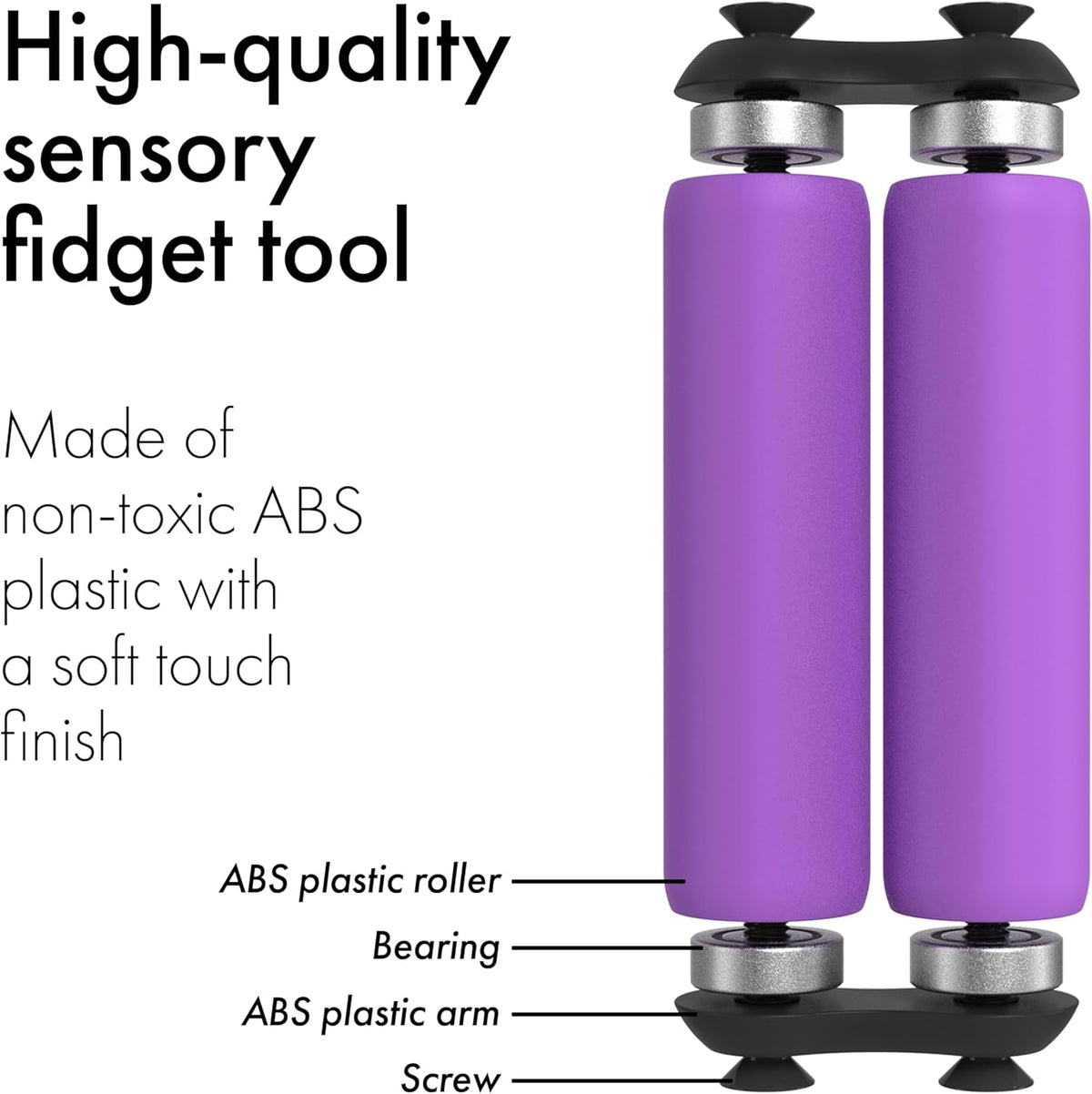 ONO Roller - Handheld Fidget Toy for Adults | Help Relieve Stress, Anxiety, Tension | Promotes