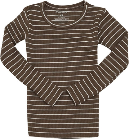 AVAUMA Stripe Pattern Baby Boys Girls Pajama Set Kids Toddler Snug fit Ribbed Sleepwear pjs for
