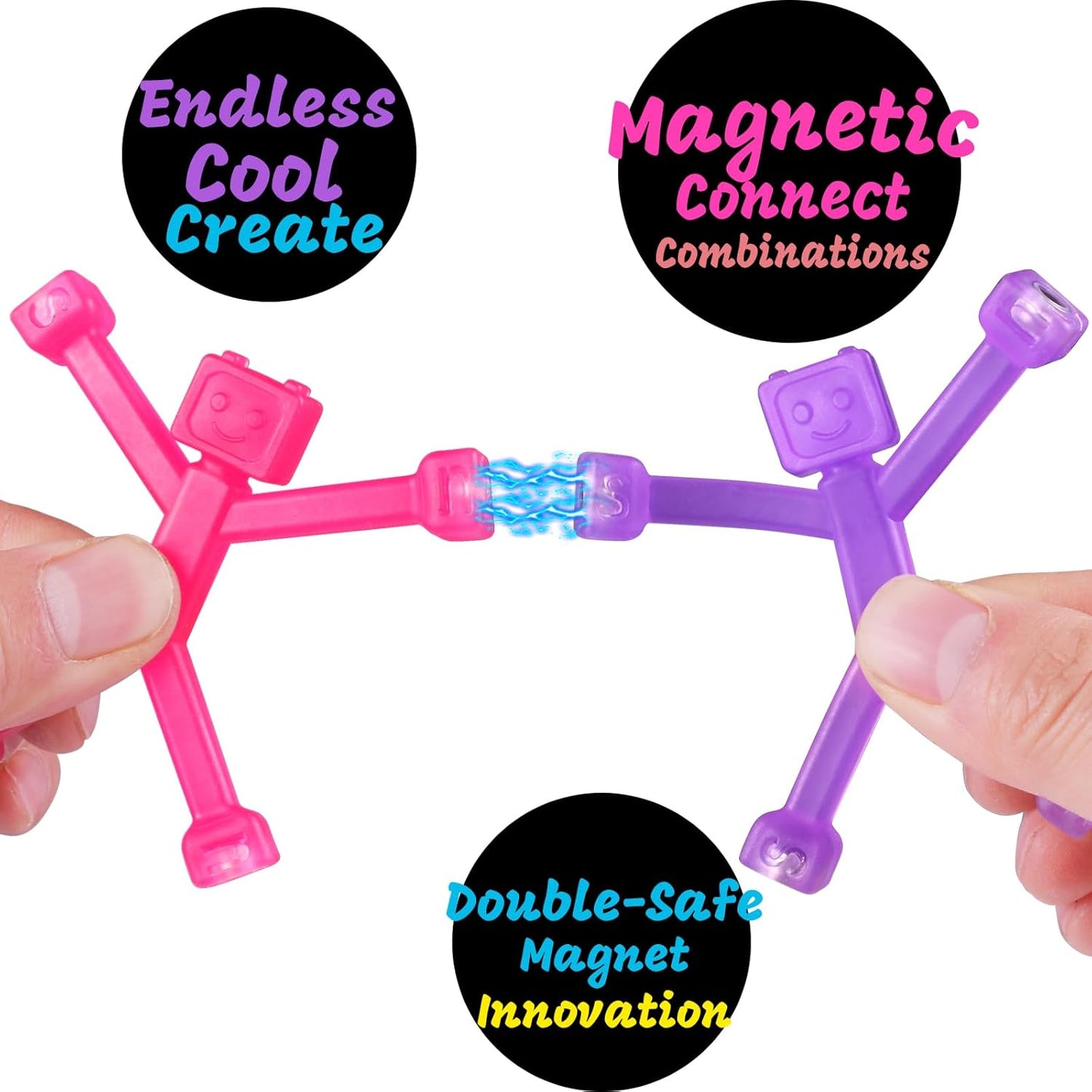 12 PCS Magnetic Travel Toys for Kids, Creative, Portable and Educational