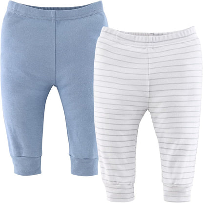 The Peanutshell 5 Pack Baby Boy Pants Set - 100% Cotton Toddler Pants for Boys, Clothes for