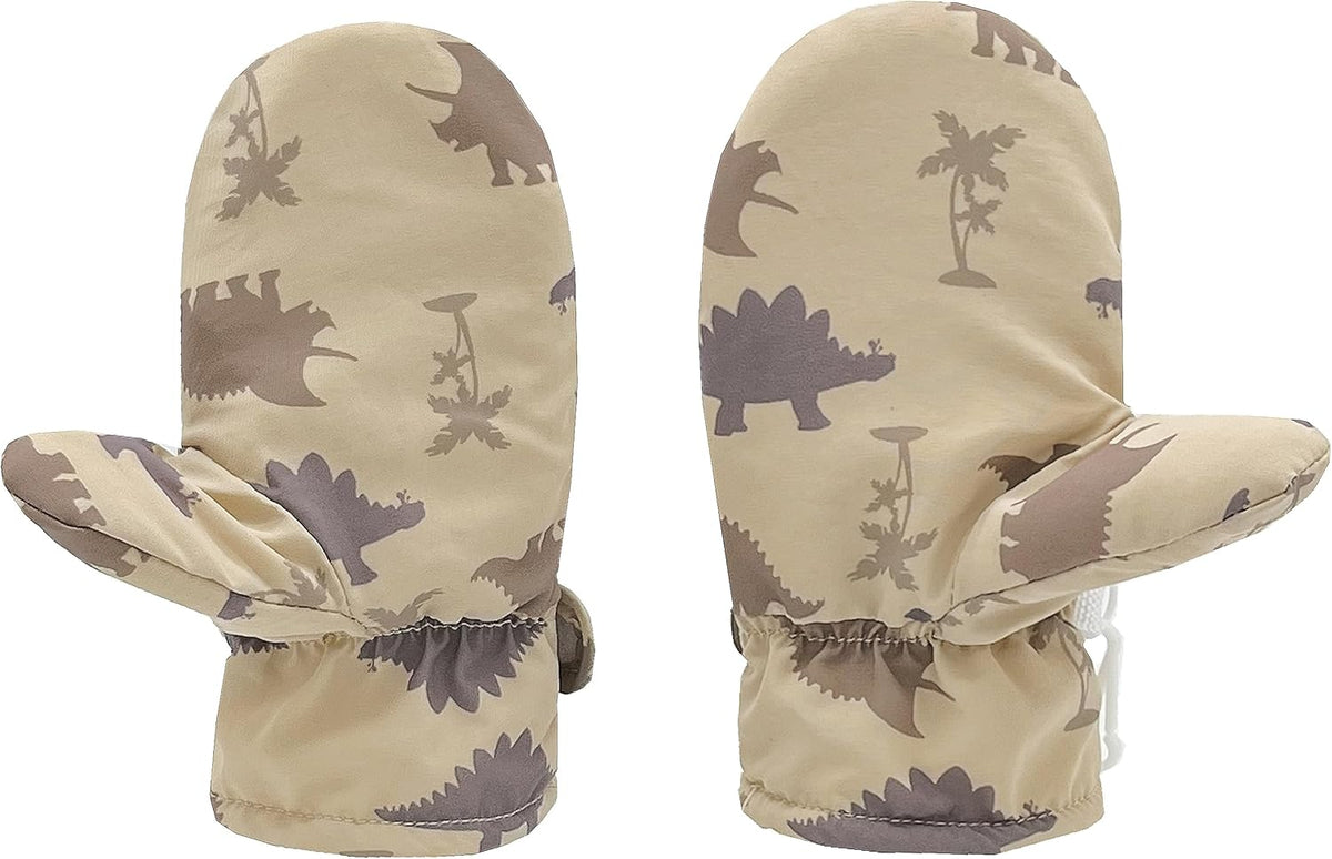 Toddler Gloves Kids Mittens Winter Warm Lined Fleece Gloves Waterproof Snow Baby Mitten for Boys