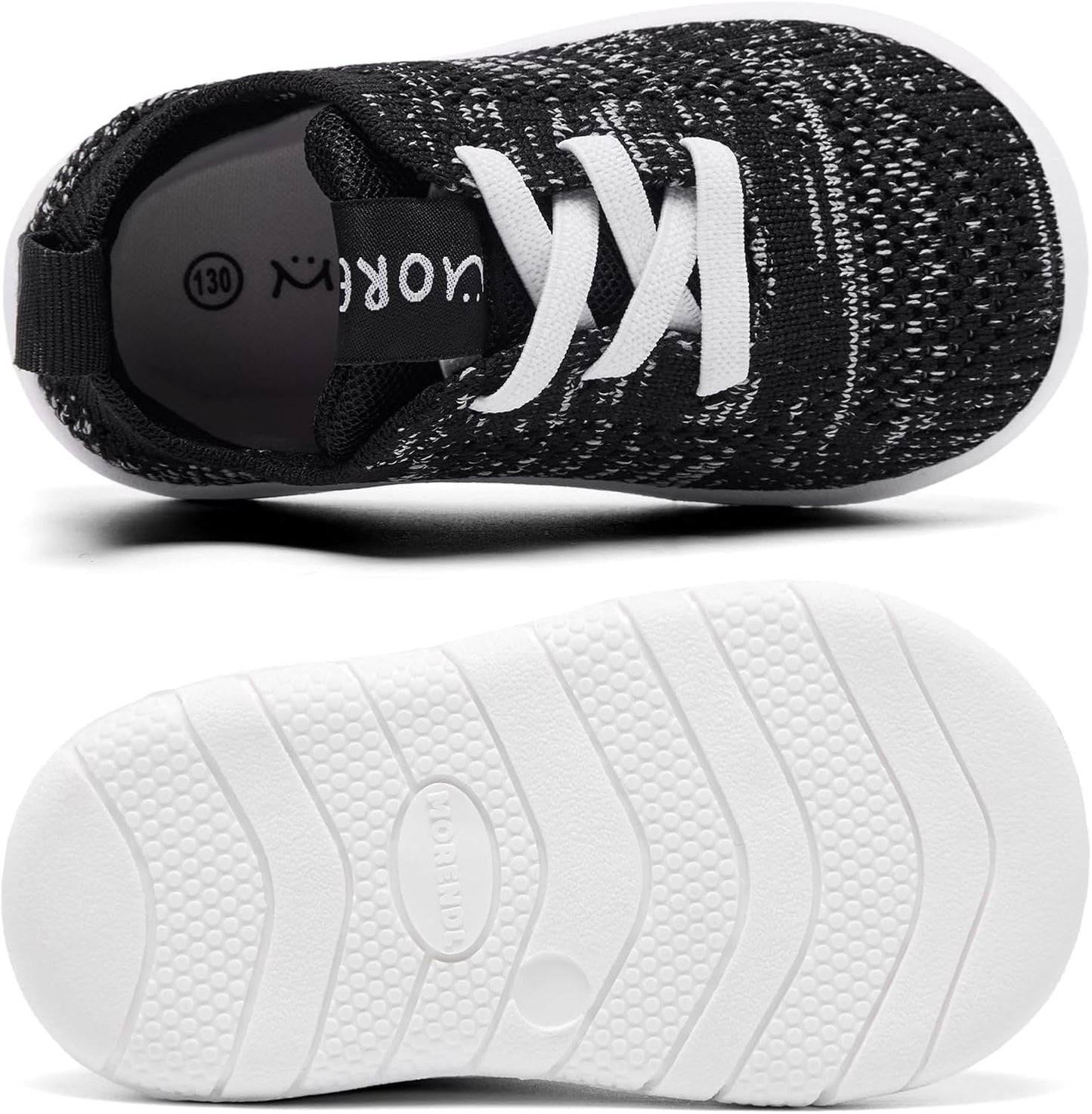 MORENDL Toddler Shoes Baby Walking Sock Shoes Infant Sneakers 0-4 Years Boy Girl Barefoot Tennis