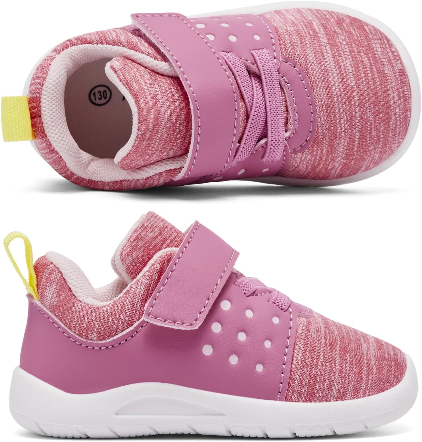MORENDL Toddler Baby Shoes 0-4 Years Boy Girl Lightweight Breathable Non-Slip Sports Sneakers