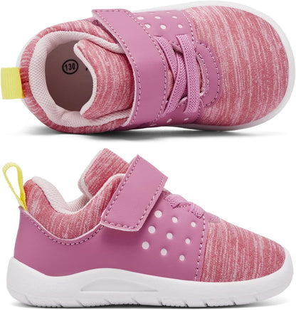 MORENDL Toddler Baby Shoes 0-4 Years Boy Girl Lightweight Breathable Non-Slip Sports Sneakers