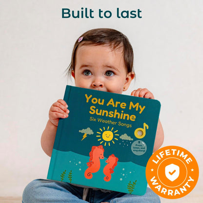 Cali's Books You are My Sunshine Nursery Rhymes | Interactive Sound Book | Musical Toys for