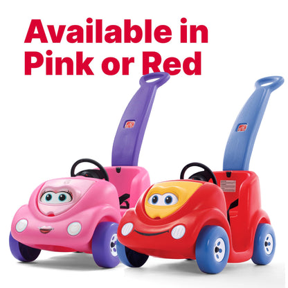 Step2 Push Around Buggy Kids Push Car, Ride On Toy, Stroller Substitute, Includes Seat Belt & Horn