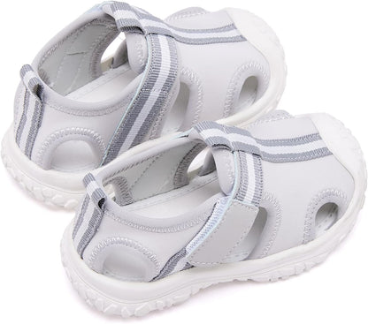 BMCiTYBM Baby Boy Girl Closed Toe Summer Sandals Lightweight Shoes Infant Non-Slip First Walking