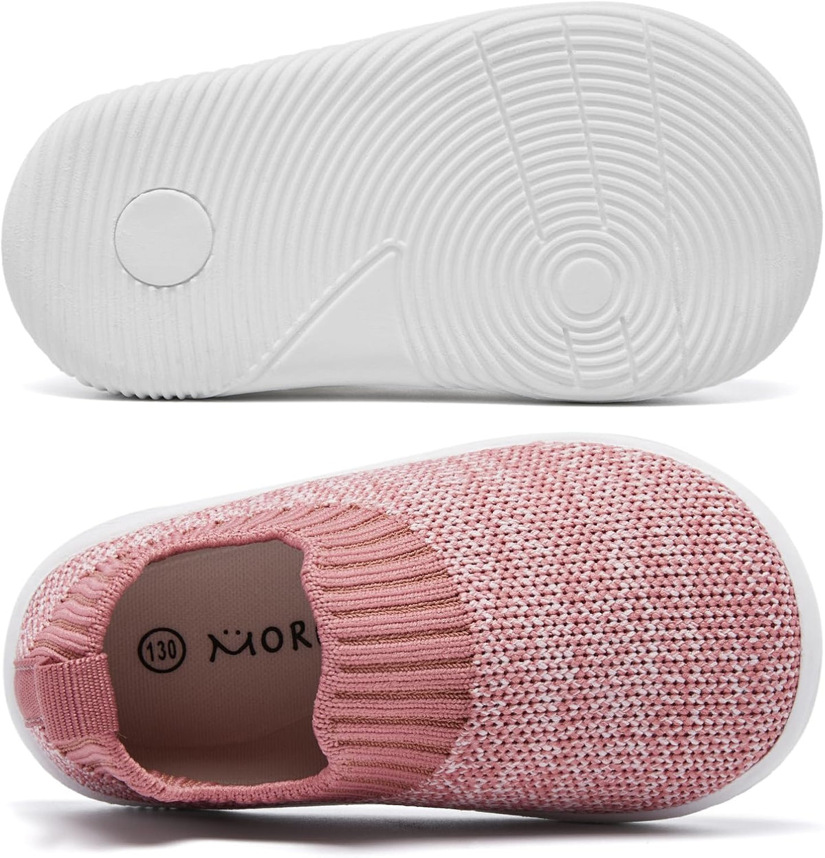 MORENDL Baby Toddler Walking Socks Non-Slip Breathable Unisex Casual Sneakers