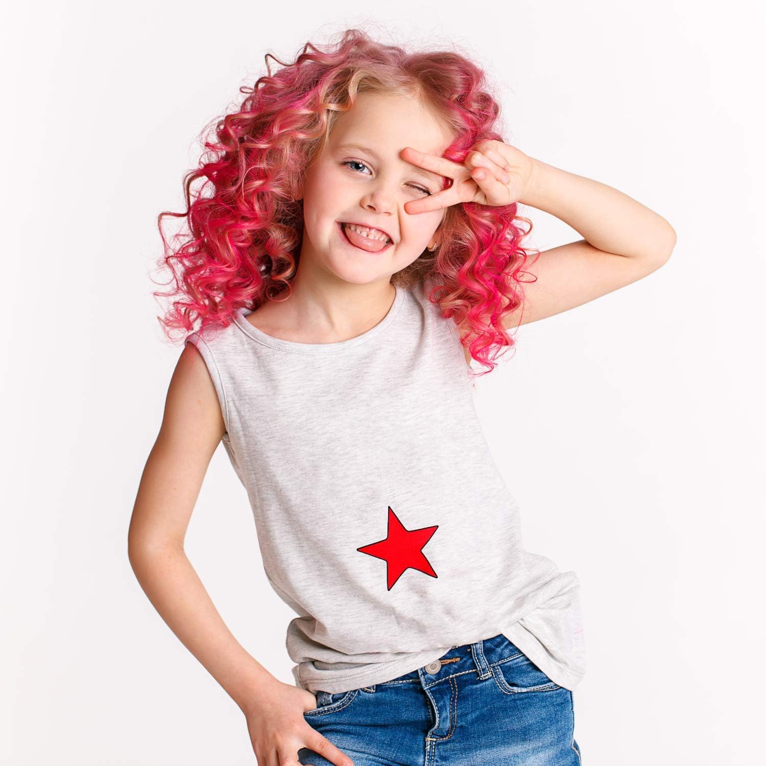 Desire Deluxe Hair Chalk for Girls Makeup Kit of 10 Temporary Colour Pens Gifts, Great Toy for Kids