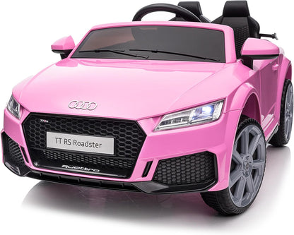 Electric Ride on Car for Kids, Licensed Audi 12V 7Ah Kids Ride-on Toy for Toddlers 3-5 Year Old