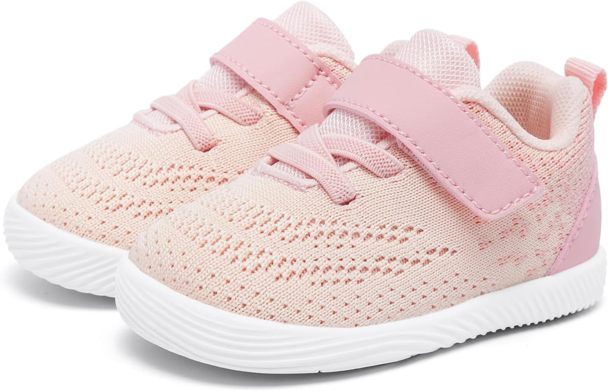 MORENDL Toddler Sneakers Baby Boys & Girls Barefoot Shoes Lightweight Breathable Walking Running