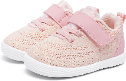 MORENDL Toddler Sneakers Baby Boys & Girls Barefoot Shoes Lightweight Breathable Walking Running