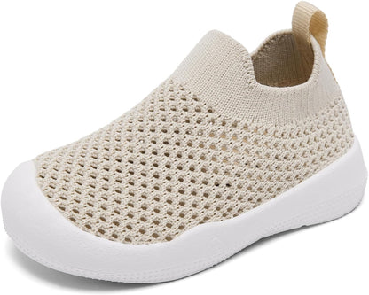 Eashi Baby Boy Girl Non-Skid Indoor Infant Walking Shoes Breathable Warm Elastic Sock Shoes with
