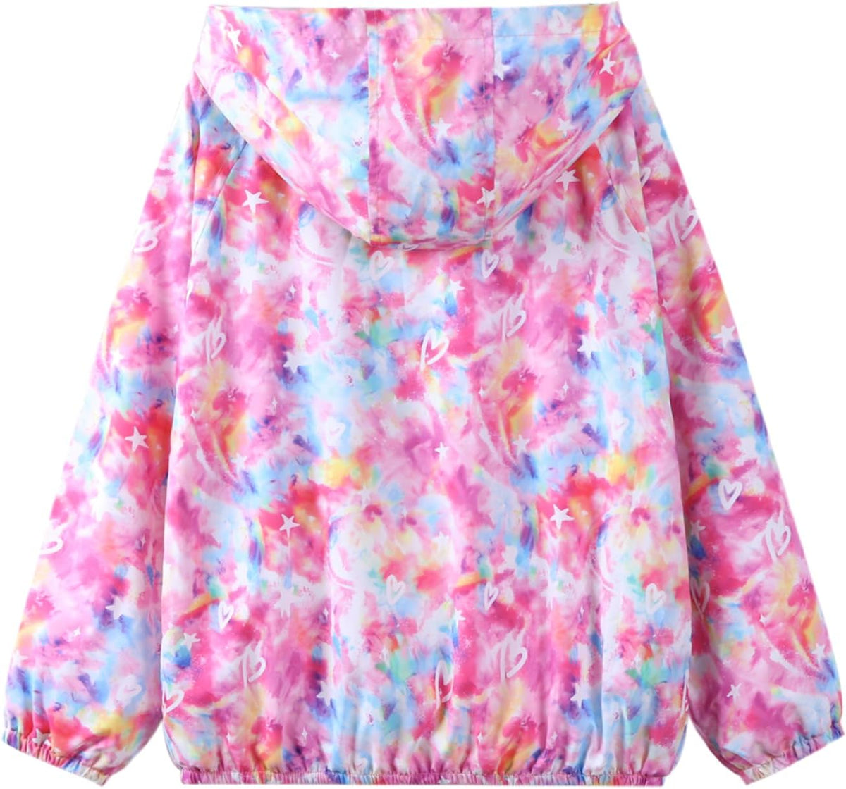 WELAKEN Lightweight Jacket for Girls Kids & Toddler II Girls' Print Water-Resistant Jacket