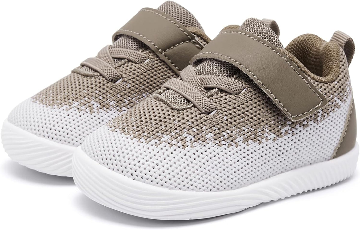MORENDL Toddler Sneakers Baby Boys & Girls Barefoot Shoes Lightweight Breathable Walking Running