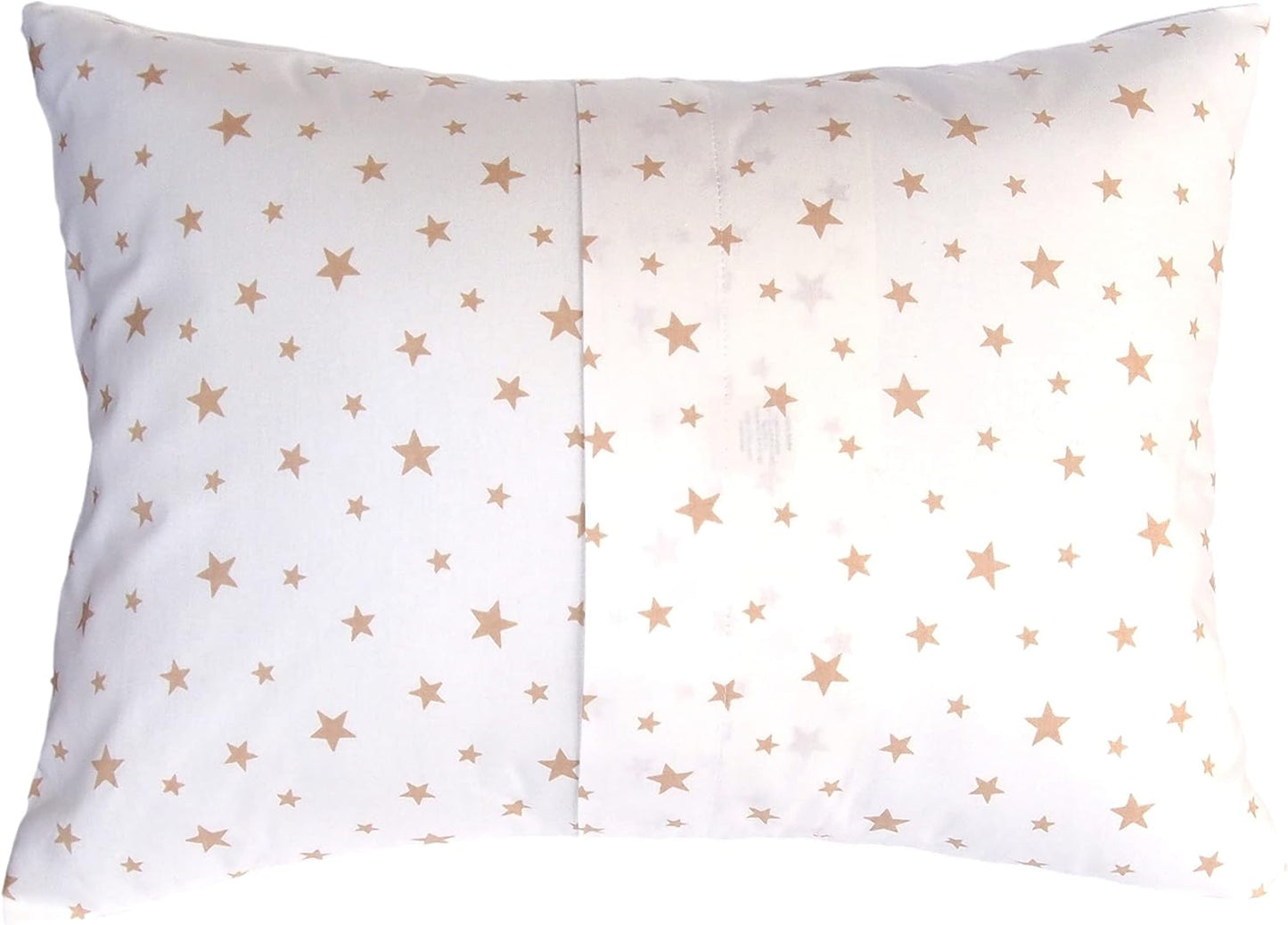 Toddler Pillow Case 13 x 18 - Star Pillow Case Cover Travel Size, Cotton Toddler Pillowcase Star