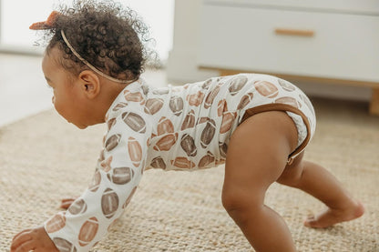 Copper Pearl Long Sleeve Bodysuit Baby: Ultra Soft Baby for Newborns, Boys, and Girls - Stylish