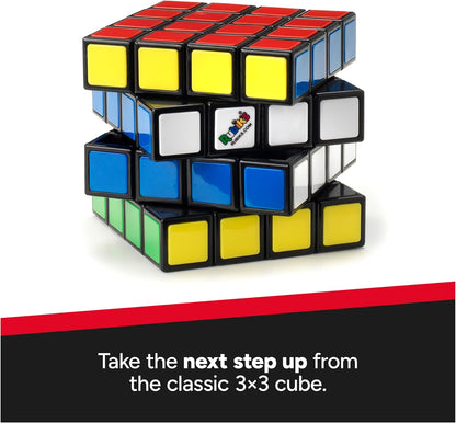 Rubik’s Master, The Official 4x4 Cube Classic Color-Matching Problem-Solving Brain Teaser Puzzle