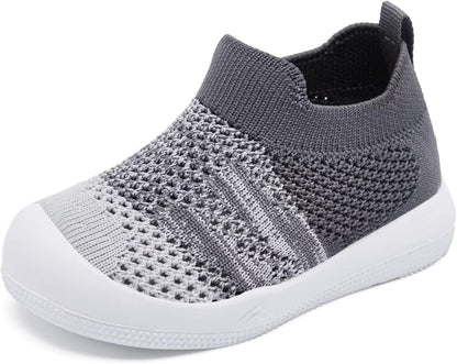 Eashi Baby Boy Girl Non-Skid Indoor Infant Walking Shoes Breathable Warm Elastic Sock Shoes with