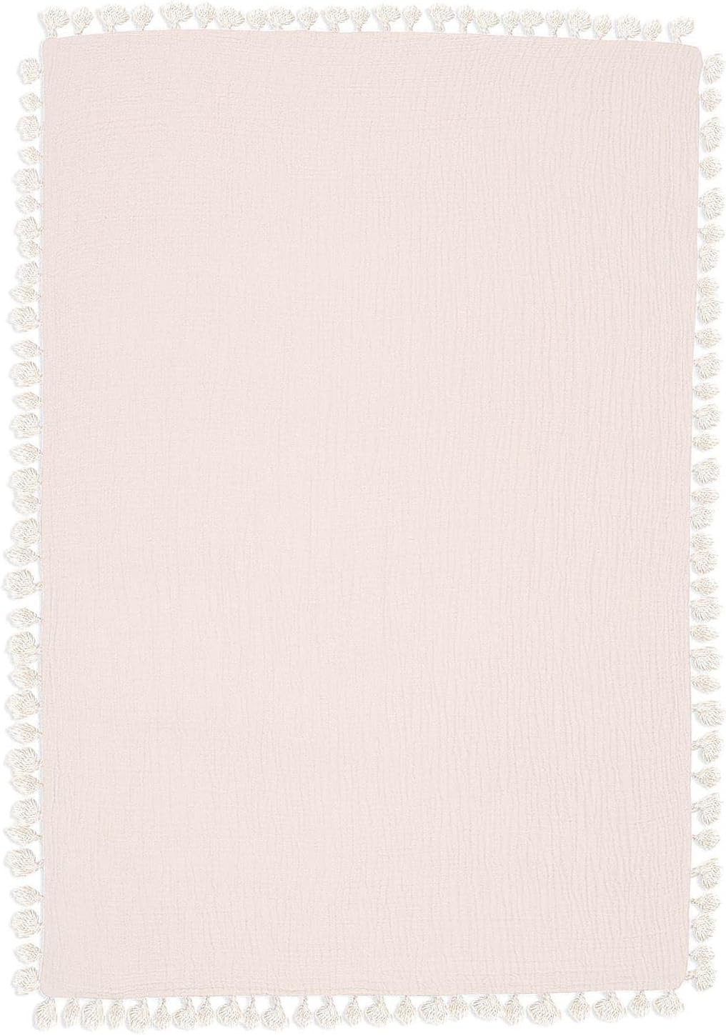 Crane Baby Muslin Swaddle Blanket, Soft Cotton Lightweight Nursery and Stroller Blanket for Baby