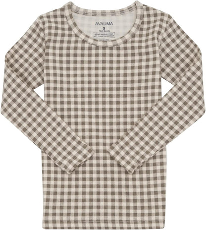 AVAUMA Baby Boys Girls Pajama Set 6M-7T Kids Cute Toddler Snug fit Pattern Design Pjs Cotton