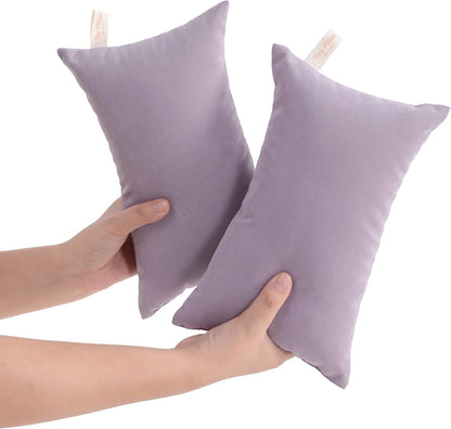 NTBAY Tiny Pillows, Down Alternative 7"x11" Microfiber Mini Pillow for Travel, Pets, Soft Machine