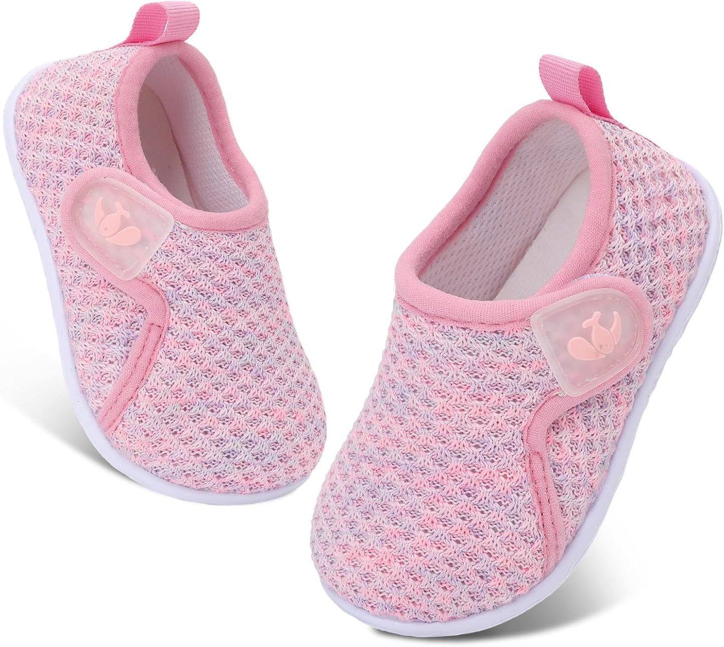 FEETCITY Baby Boys Girls First Walking Shoes Infant Sneakers Crib Shoes Breathable Lightweight Slip