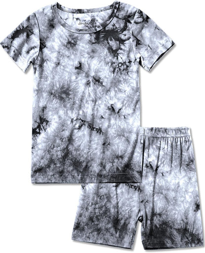 Jimonda Baby/Toddler Soft Sleepwear Short sleeve Kids Cool Pajama Outdoor 2-Piece Shirt&Shorts
