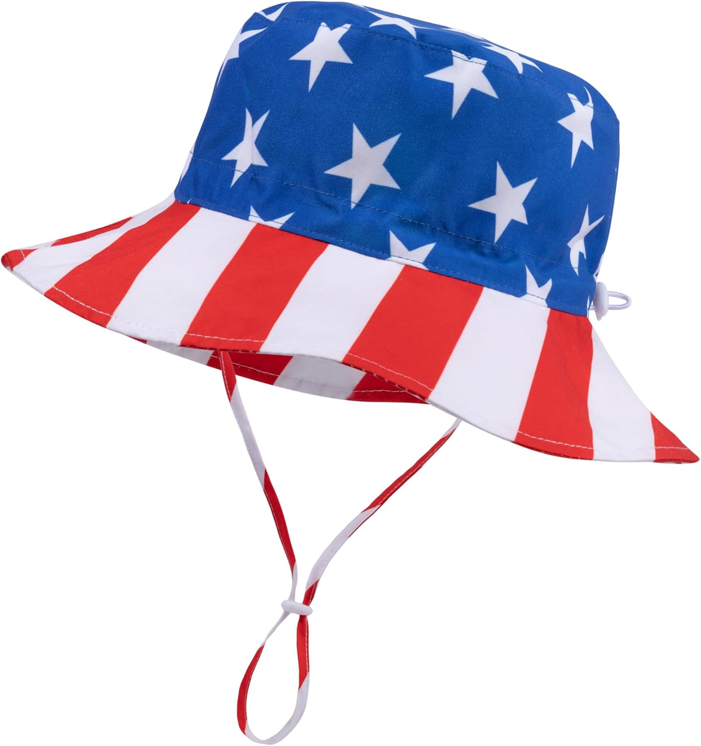 Baby Sun Hat Kids Summer UPF 50+ Toddler Bucket Hat Wide Brim Adjustable Beach Hats for Boys Girls