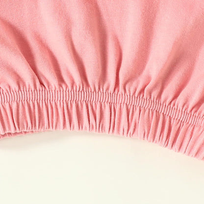 AMAWMW Newborn Baby Girl Little Sister Sleeper Gown Stripe Long Sleeve Nightgown Pajamas Gifts