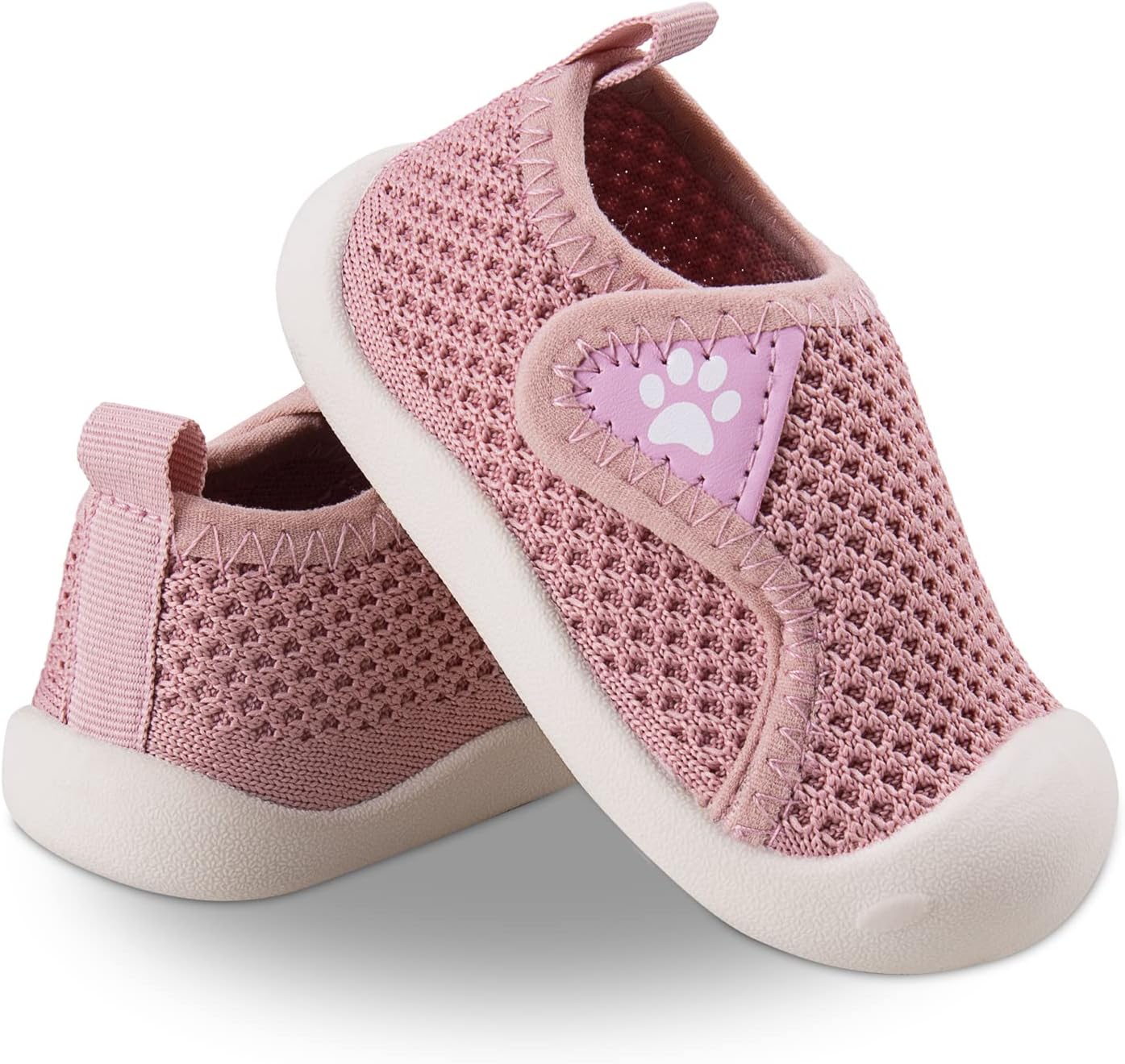Charrost Toddler Baby Girl Boy First Walking Shoes Checkered Sneakers Sizes 3/4/5/6/7/8T. Soft