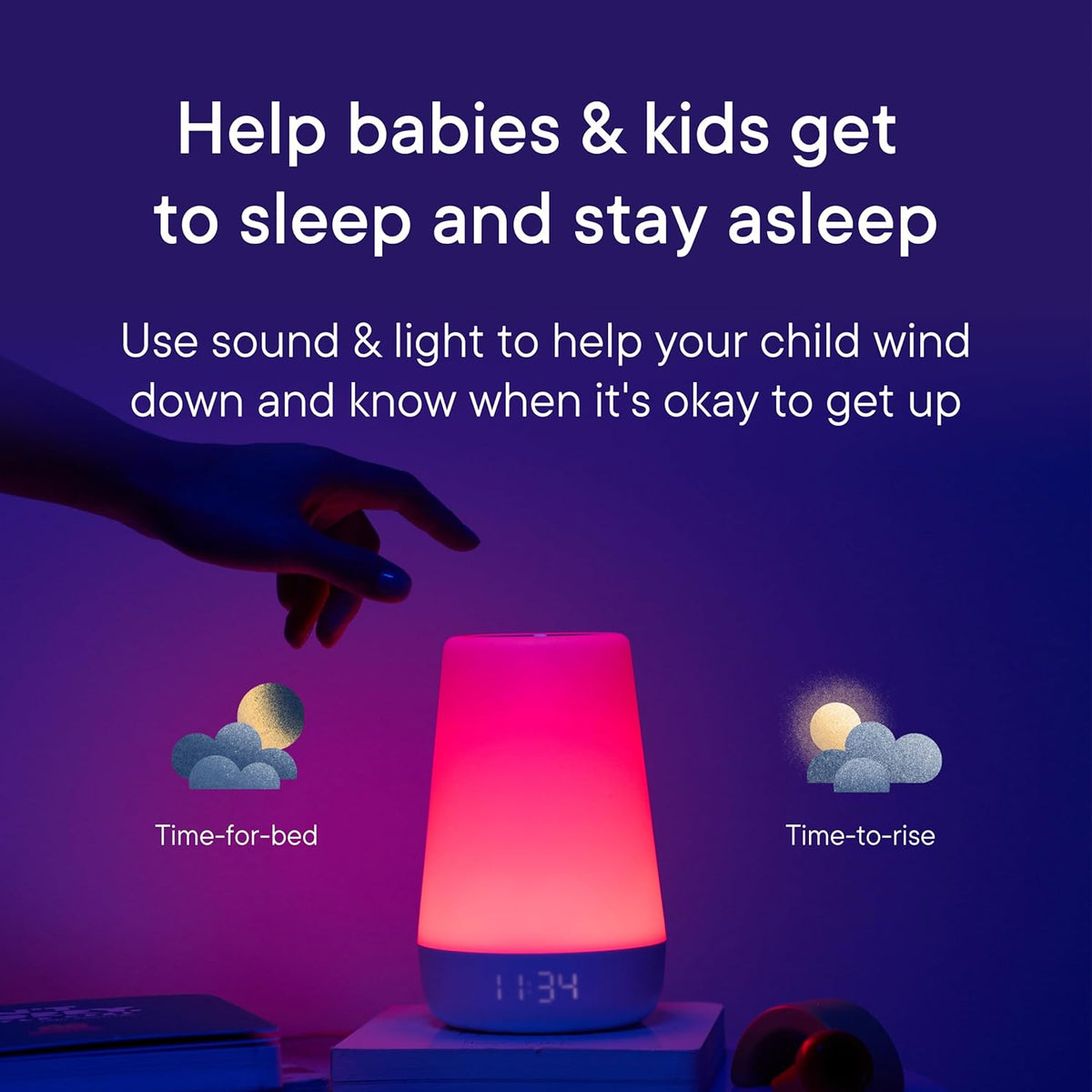 Hatch Rest Baby Sound Machine, Night Light | 2nd Gen | Registry Essential, Sleep Trainer, Routine