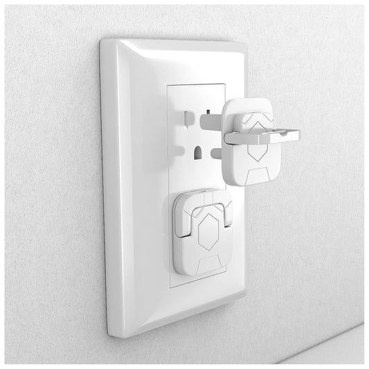 4our Kiddies Baby-Proof Outlet Covers (60 Pack) - Child Safety Electric Plug Protectors to Prevent