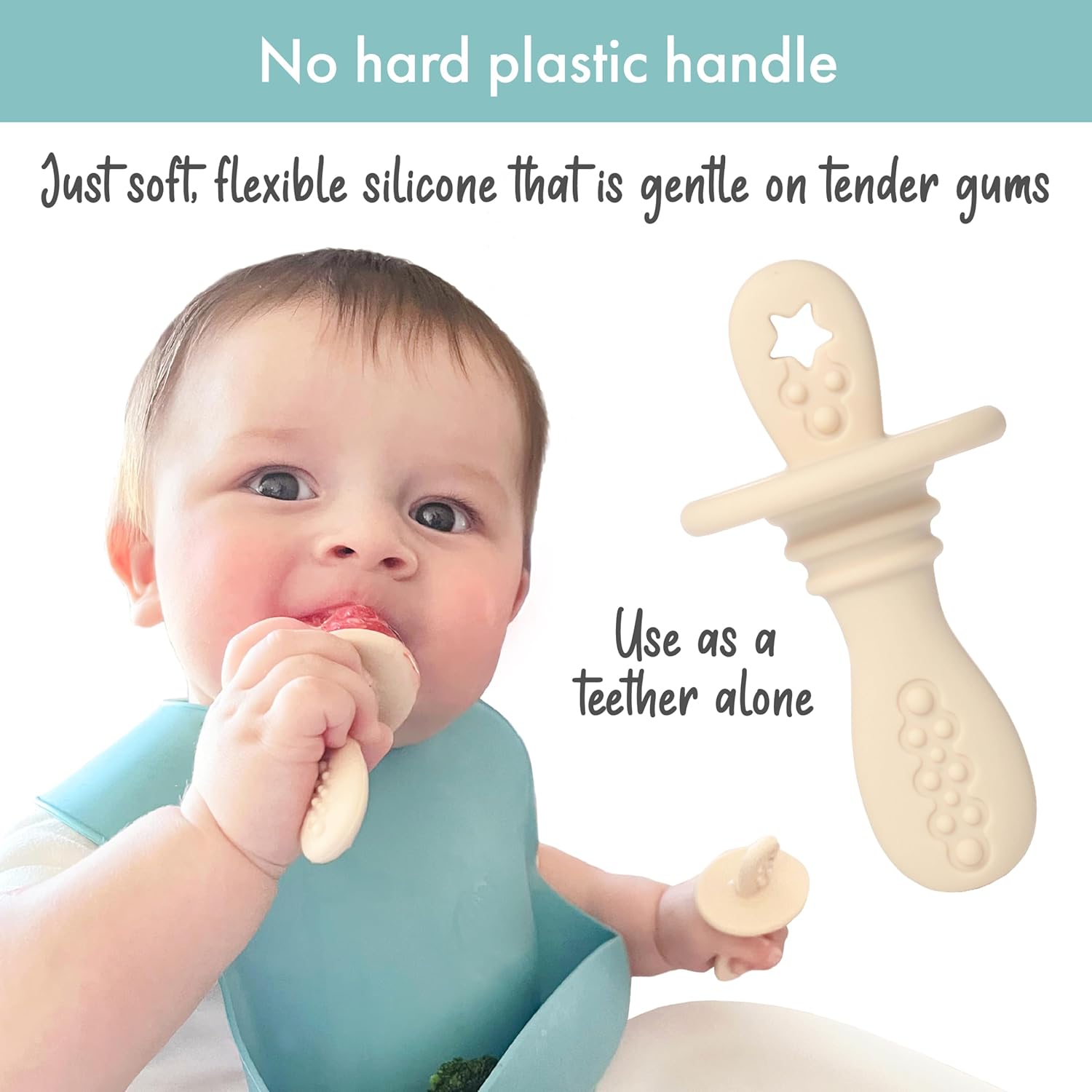 PrimaStella Silicone Petite Pops - Baby Popsicle Mold - BPA Free - Dishwasher Safe - 4 months+