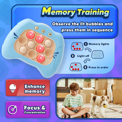 Handheld Game for Kids 6-12, Sensory Fidget Toys for kids 8-12, Birthday Gifts for 6 7 8 9 Year Old