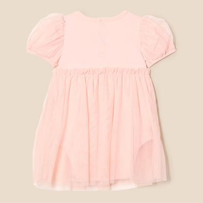 Amazon Essentials Baby Girls' Tulle Bodysuit Dress