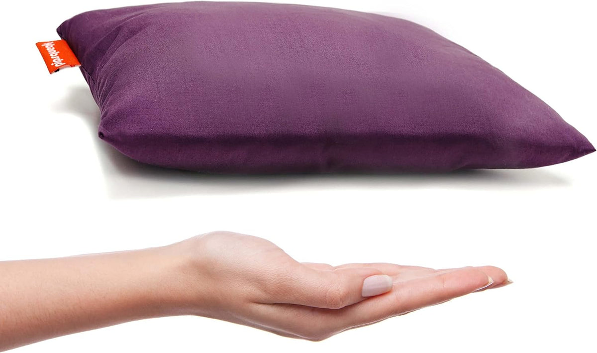 Pipsqueak Microfiber Pillow - Small, Mini, Tiny - 11 x 7 in - Perfect for Travel, Cars, Airplanes