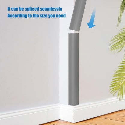 Wall Corner Edge Protector 4 Pack,1.57x1.57x23.62x0.28 inch Soft Baby Proof Corner Guards for Sharp