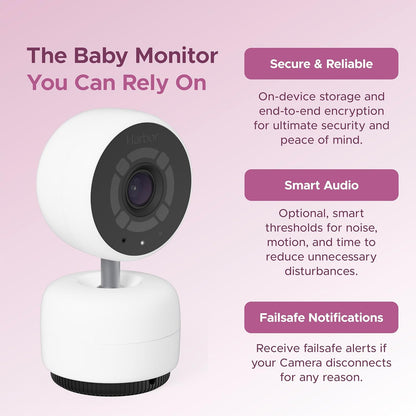 Smart Baby Monitor with 10” Tablet - The Most Reliable Way to Monitor Your Baby with or Without