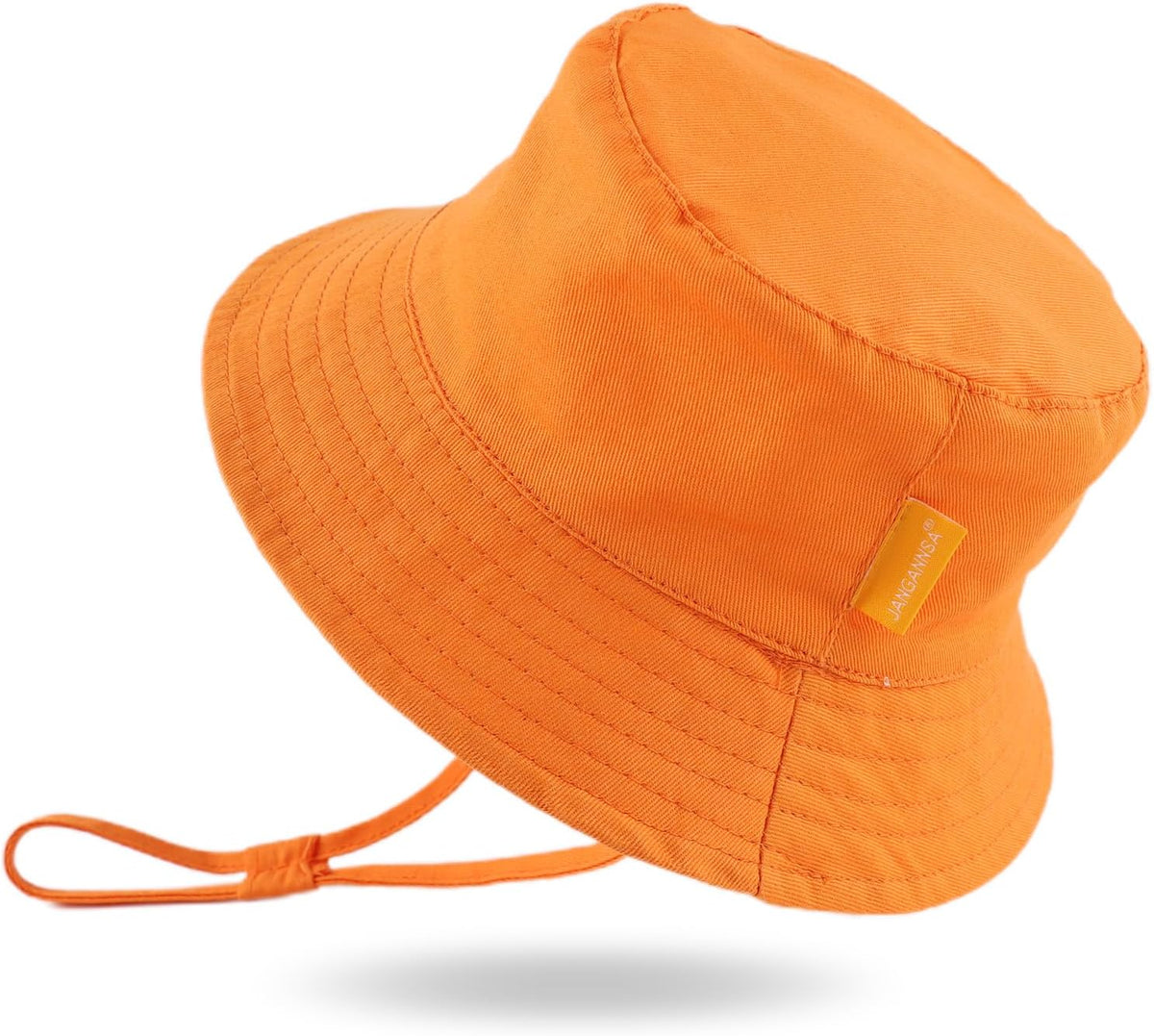 JANGANNSA Cotton Baby Sun Hat Infant Toddler Boys Girls Bucket Hats Summer Sun Protection Kids
