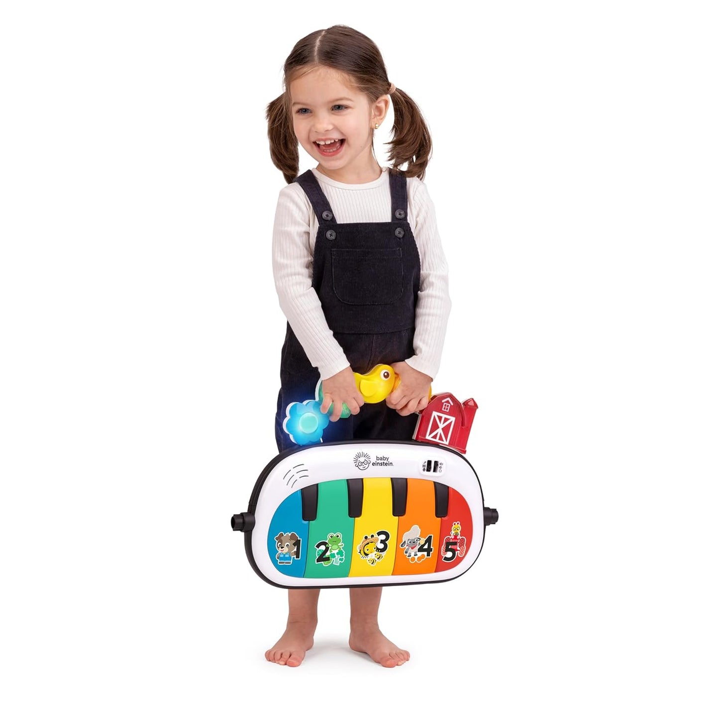 Baby Einstein Farm Explorers 4-in-1 Kickin’ Tunes Musical Meadow Music & Language Discovery Gym