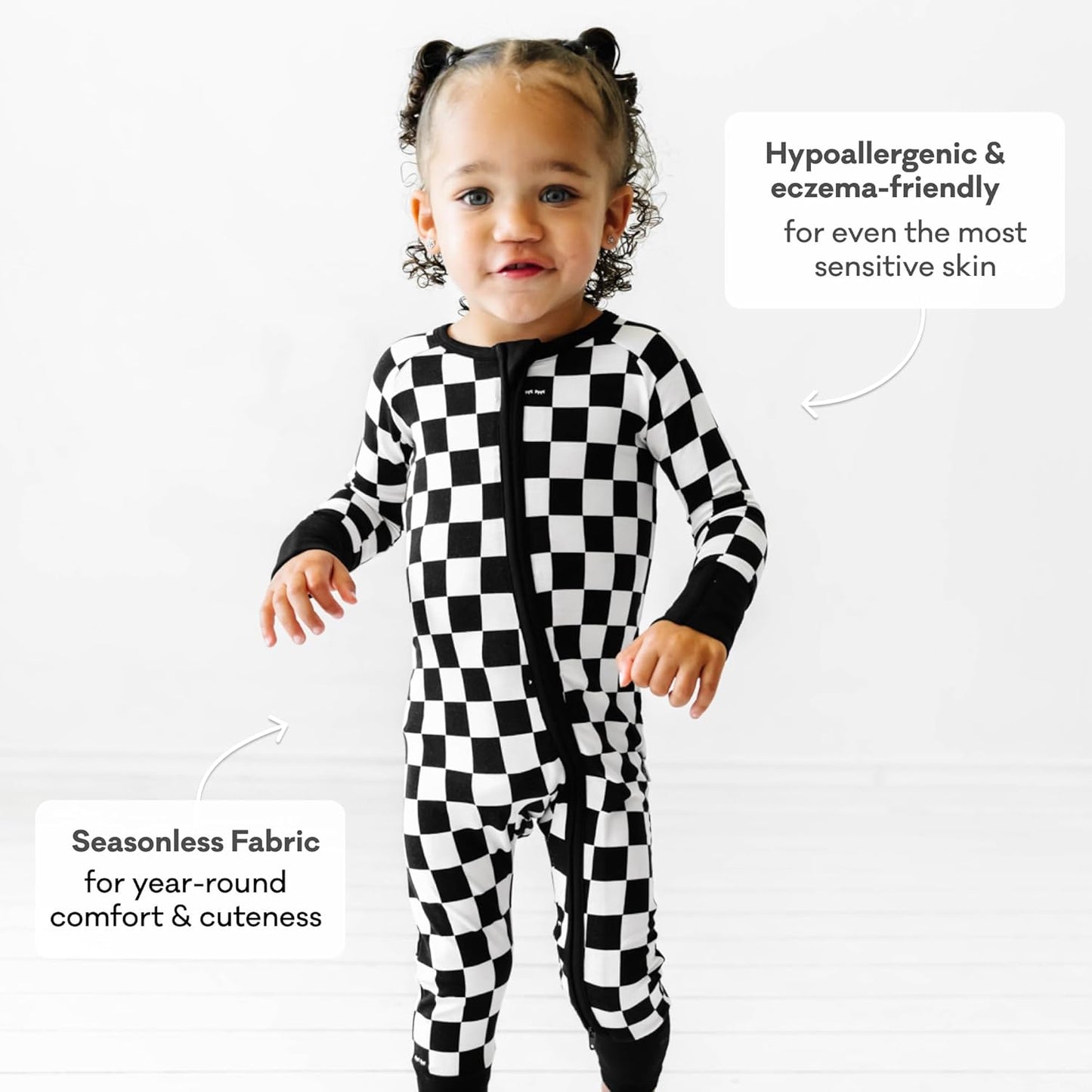 Little Sleepies Pajamas for Baby Boys & Girls, Viscose from Bamboo Baby Pajamas, Preemie & Newborn