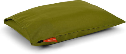 Pipsqueak Small | Tiny | Mini Pillow with Name Tag - 11in x 7in x 2.5in - Machine Washable - White