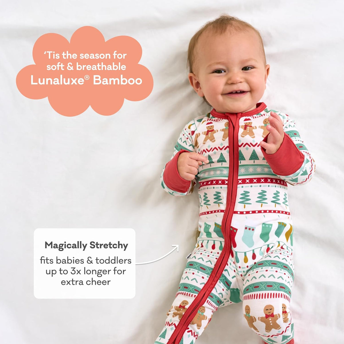 Little Sleepies Pajamas for Baby Boys & Girls, Viscose from Bamboo Baby Pajamas, Preemie & Newborn
