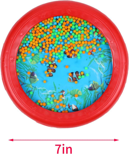Musfunny Ocean Drum Wave Bead Drums Gentle Sea Sound Music Gift Musical Educational Sea Sound Drum
