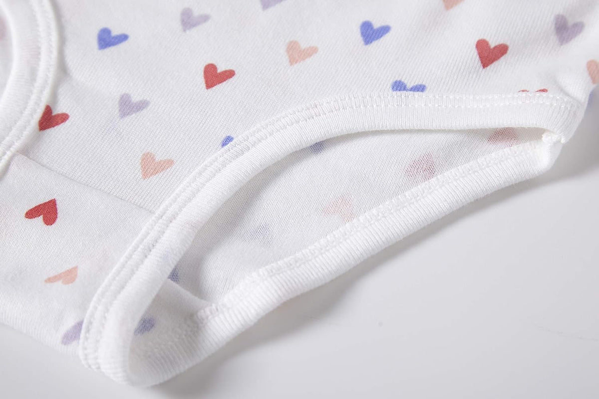 Barara King Little Girls' Soft Cotton Underwear Toddler Undies Kids panties
