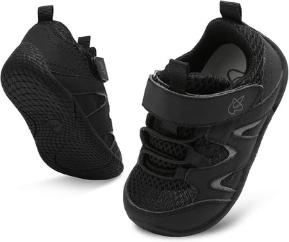 LeIsfIt Baby Shoes Boys Girls First Walking Shoes Non-Slip Toddler Breathable Sneakers Infant
