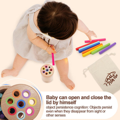 Montessori Toys for Toddlers 1-3 Wooden Fine Motor Learning Preschool Toys
